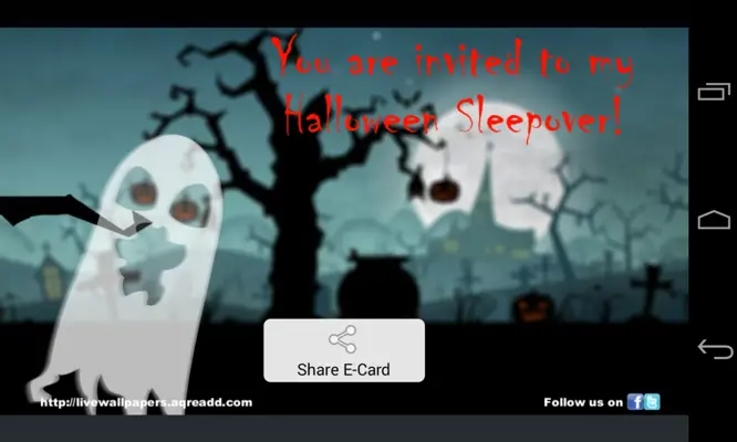 Halloween E-Cards android App screenshot 9