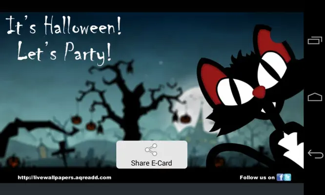 Halloween E-Cards android App screenshot 4