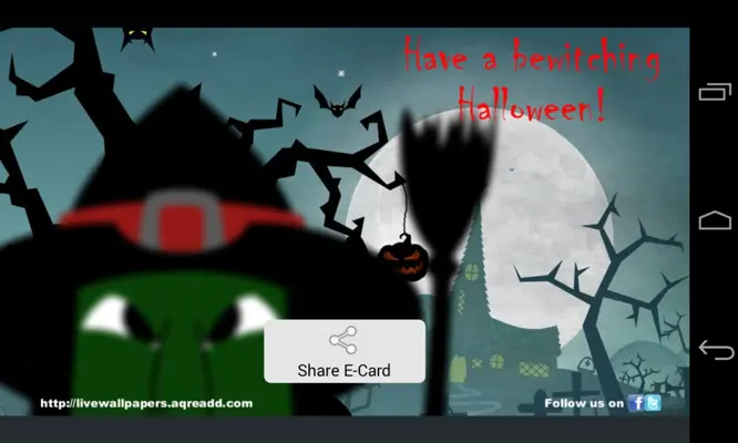 Halloween E-Cards android App screenshot 5