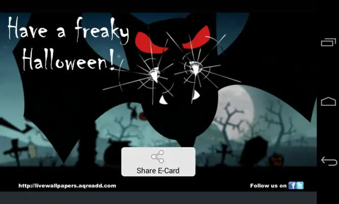 Halloween E-Cards android App screenshot 6