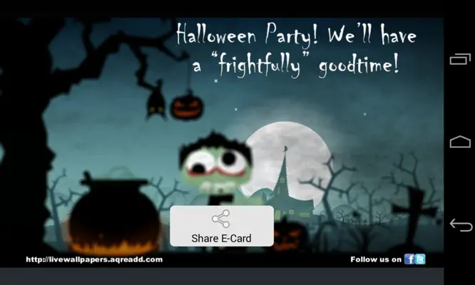 Halloween E-Cards android App screenshot 7